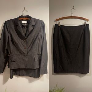 Calvin Klein 2pc Skirt Set sz 12 “Power Suit”